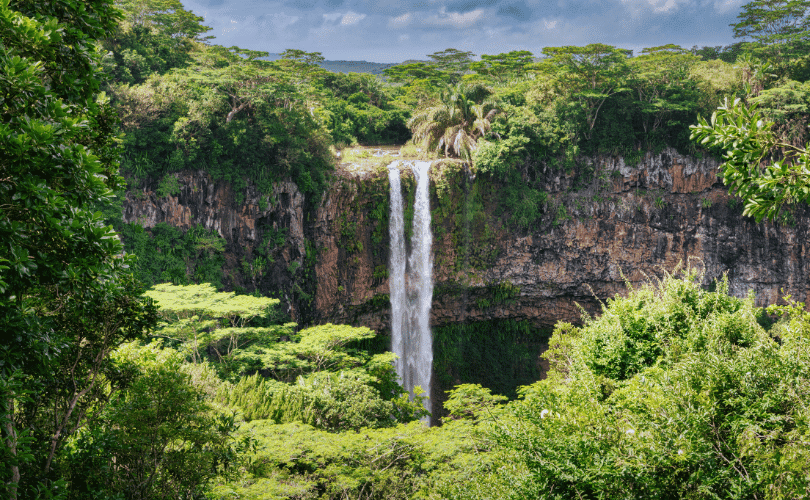 La cascade de Chamarel