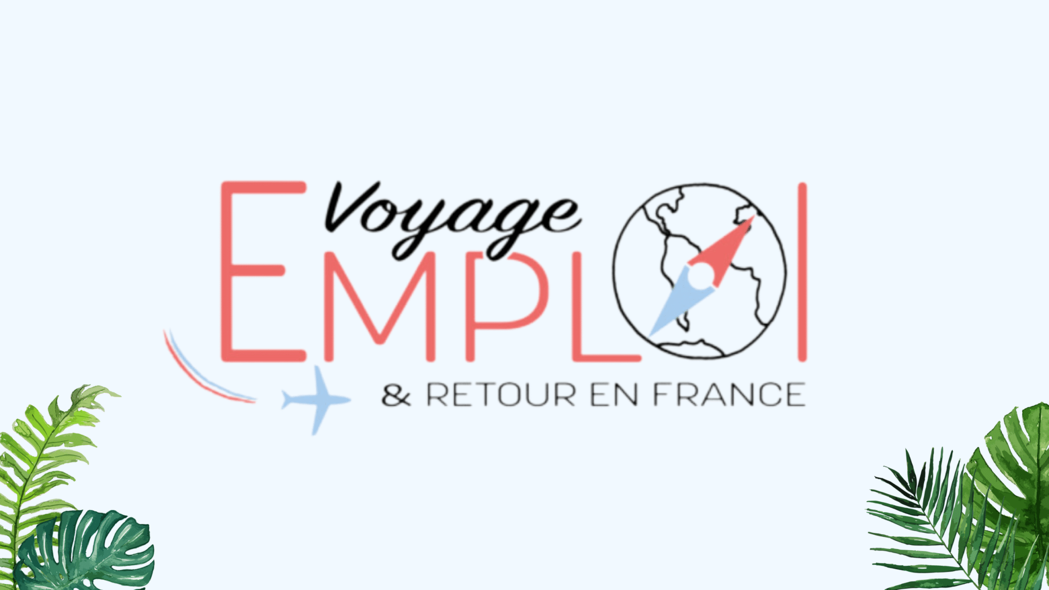 Logo Voyage, emploi et retour en France Logo entreprise de la société Voyage