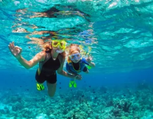 plongée en famille à l'île Maurice