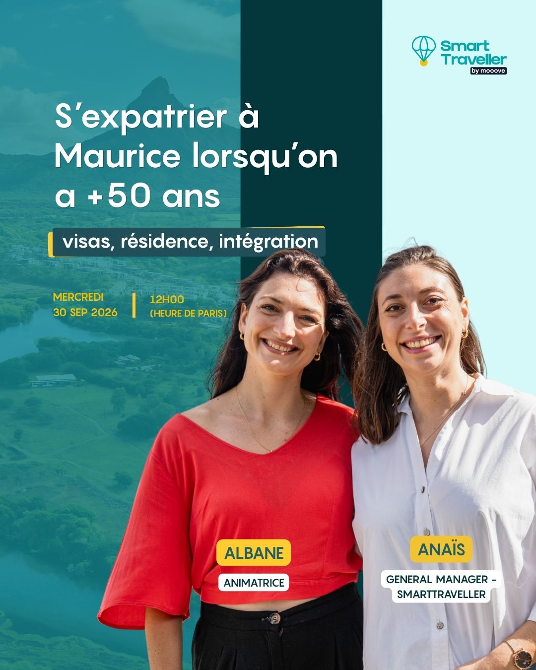 S’expatrier à Maurice lorsqu’on a +50 ans